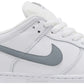 Supreme x Nike Dunk Low SB 'White Metallic Silver'