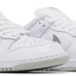 Supreme x Nike Dunk Low SB 'White Metallic Silver'