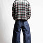 Flanella Shirt "RUDEBOY LDN" Shoulder Logo