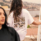 T-Shirt "AMMO" CHI'T'SAP White/Animalier Yellow