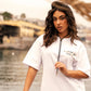 T-Shirt "AMMO" CHI'T'SAP White/Animalier Yellow
