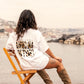 T-Shirt "AMMO" CHI'T'SAP White/Animalier Yellow