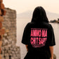 T-Shirt "AMMO" CHI'T'SAP Black/Glitter Bubble Pink