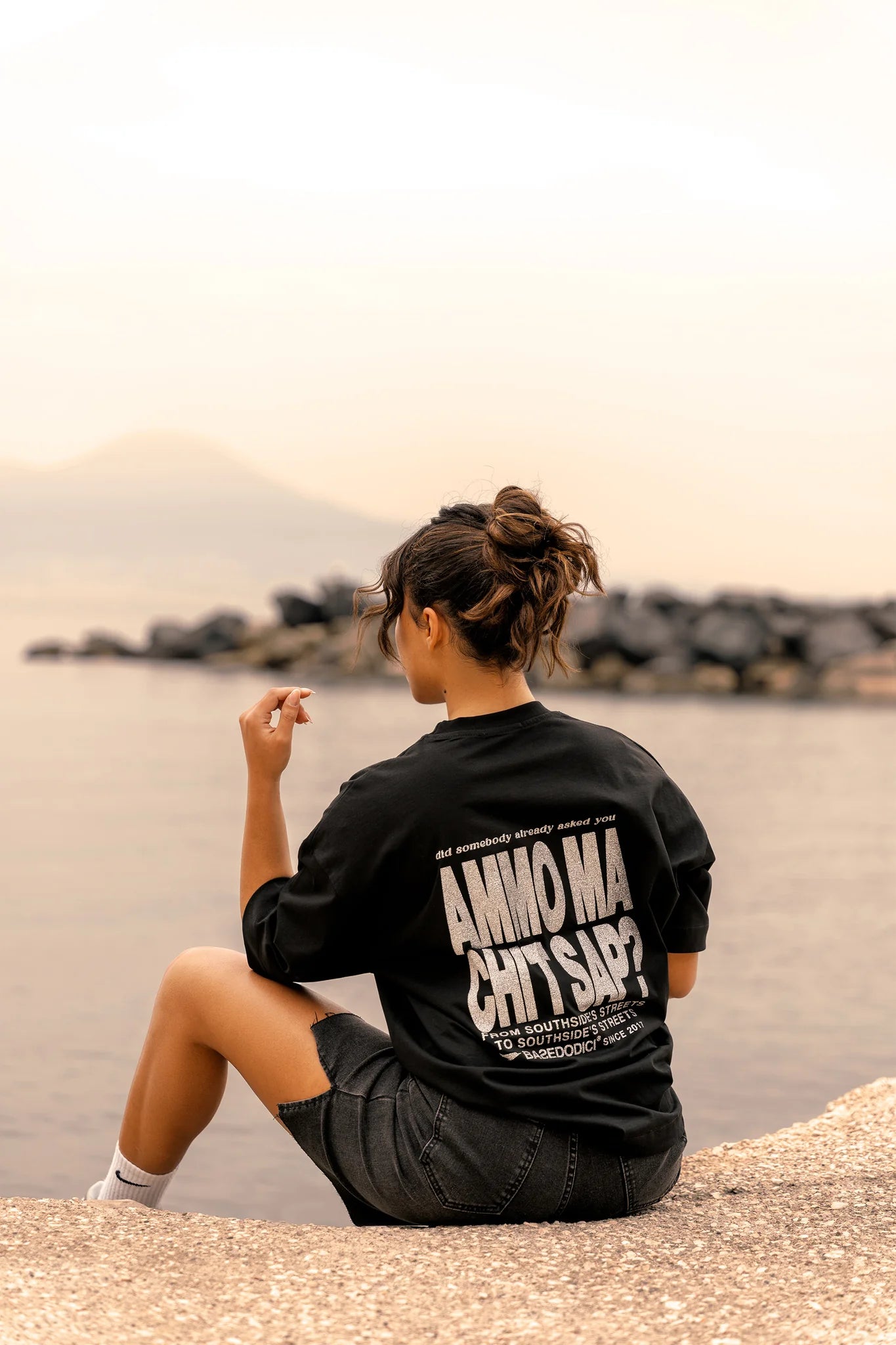 T-Shirt "AMMO" CHI'T'SAP Black/Glitter