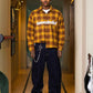 Flanella Shirt "WORLD TOUR" Yellow