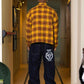 Flanella Shirt "WORLD TOUR" Yellow