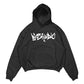 Hoodie "COMFY" Graffiti White