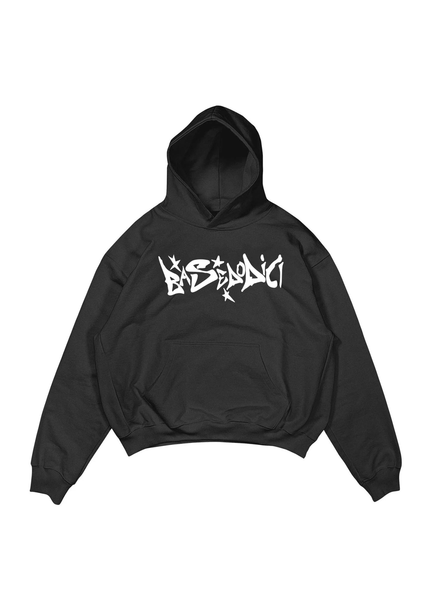 Hoodie "COMFY" Graffiti White
