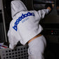 Full Zip "COMFY" Back Logo AshGrey/Blue