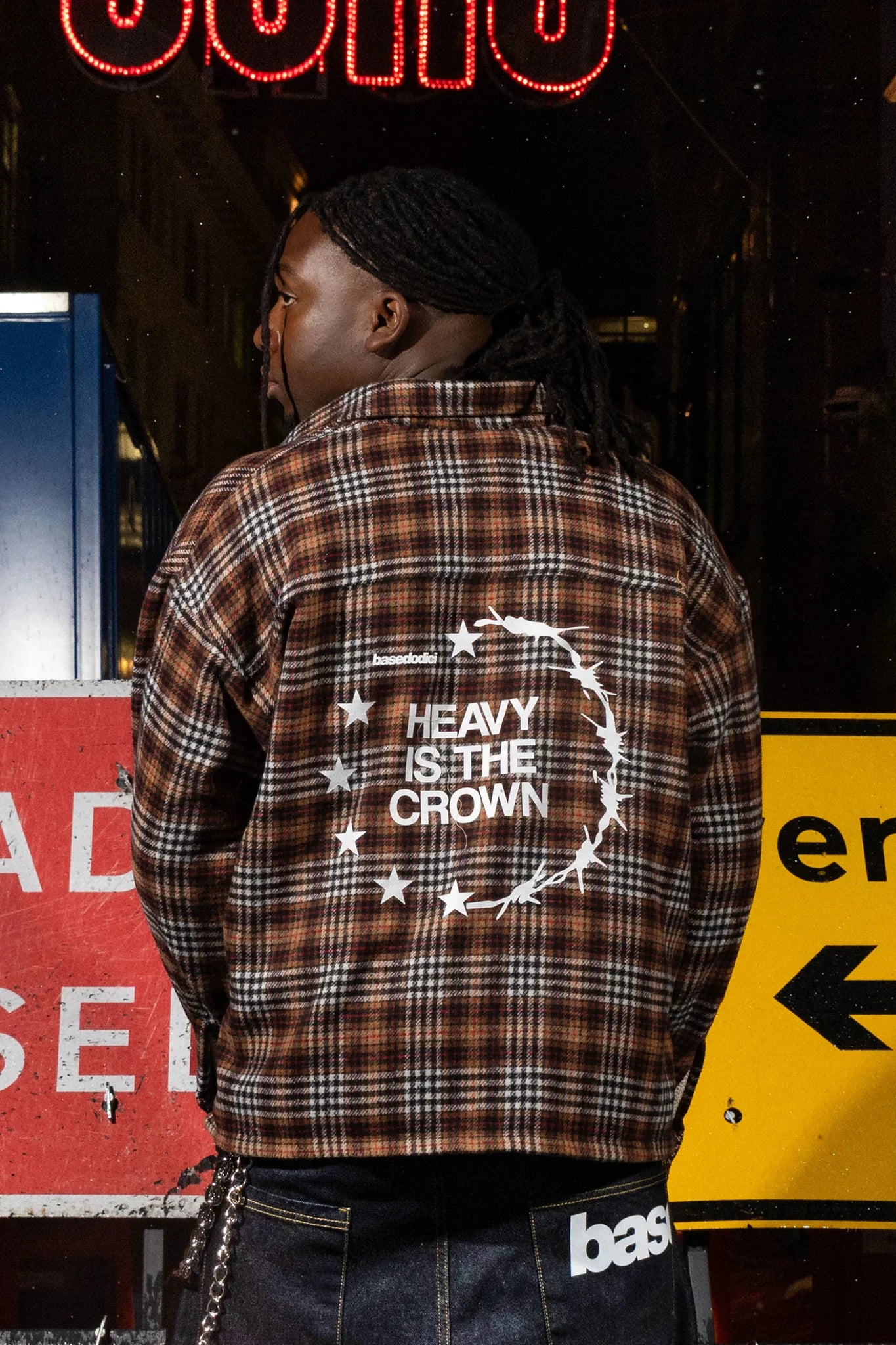 Flanella Shirt "RUDEBOY LDN" Crown