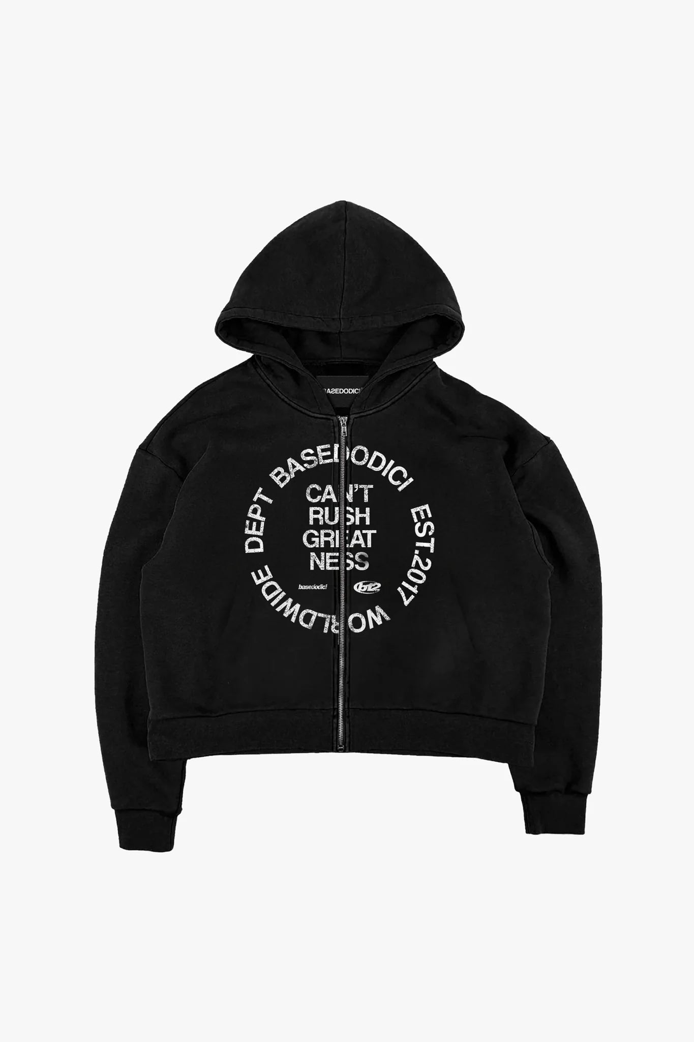 Full Zip "RUDEBOY LDN" CantRush Black