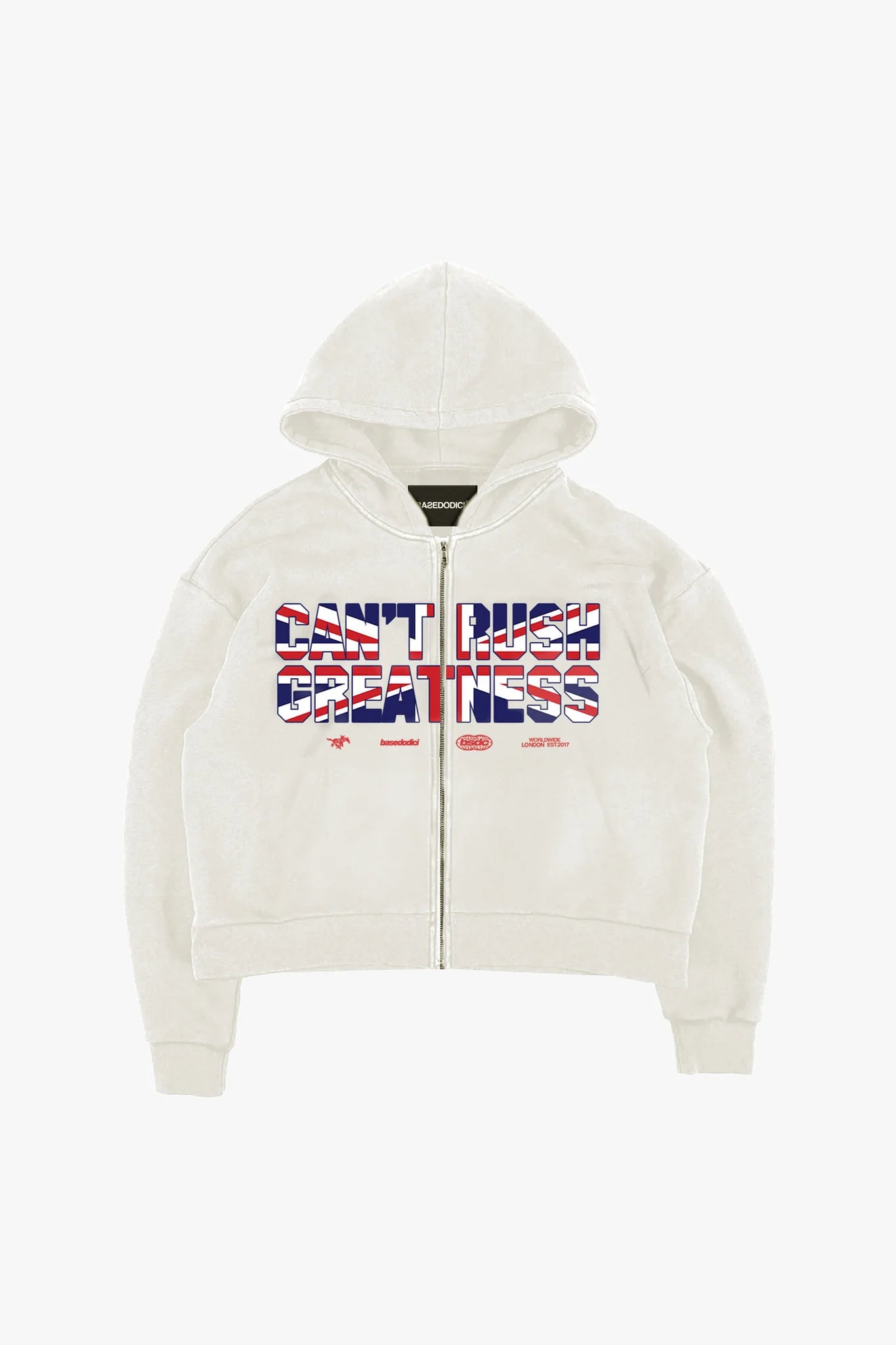 Full Zip "RUDEBOY LDN" CantRush Cream