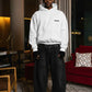 Hoodie "WORLD TOUR" Italian Rich White