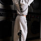 Hoodie "COMFY" Vertical Logo AshGrey/Black