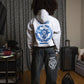 Hoodie "WORLD TOUR" Diplomatic Immunity AshGrey