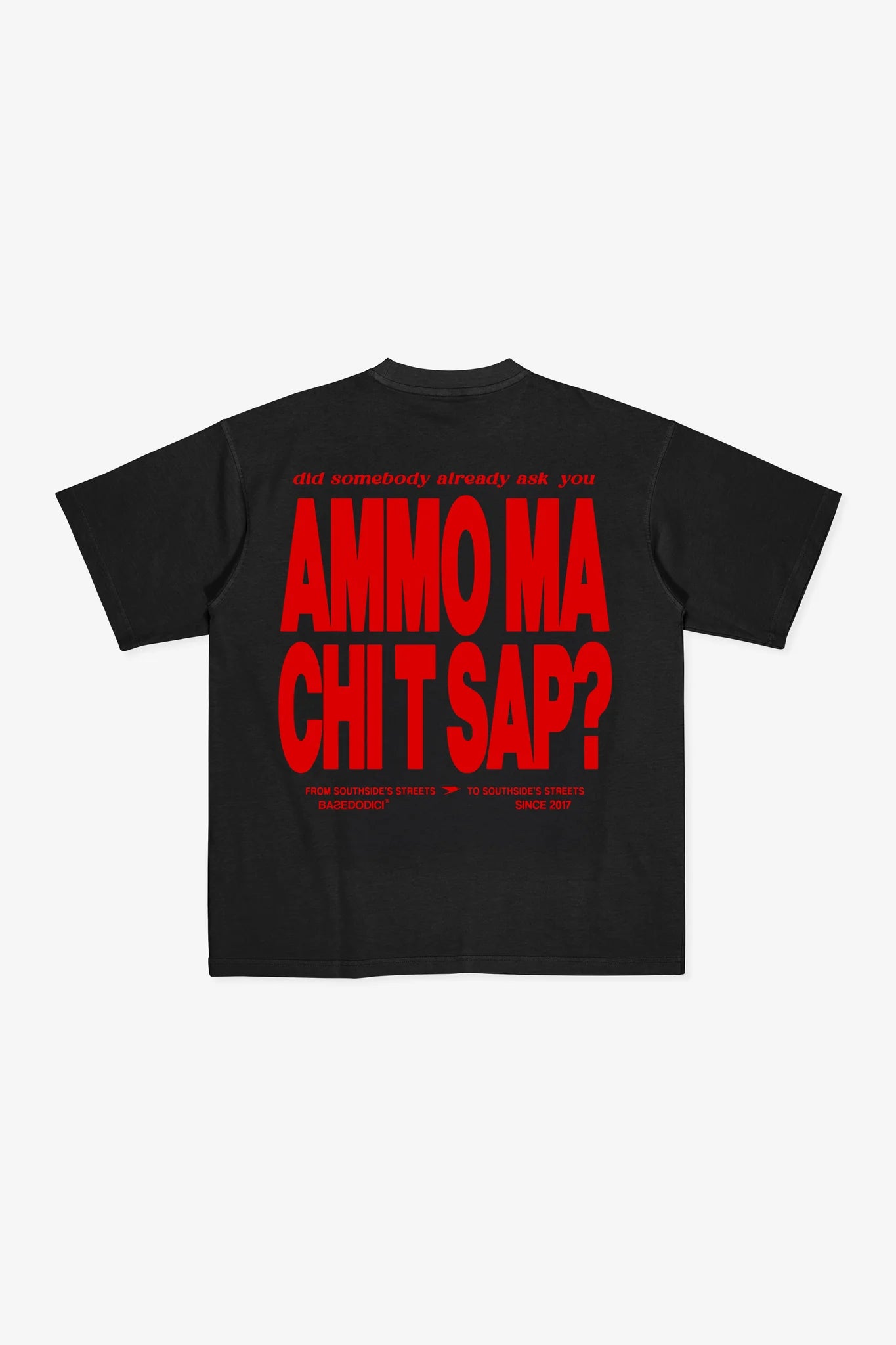 T-Shirt "AMMO" CHI'T'SAP Black/Red