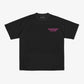 T-Shirt "AMMO" CHI'T'SAP Black/Glitter Bubble Pink