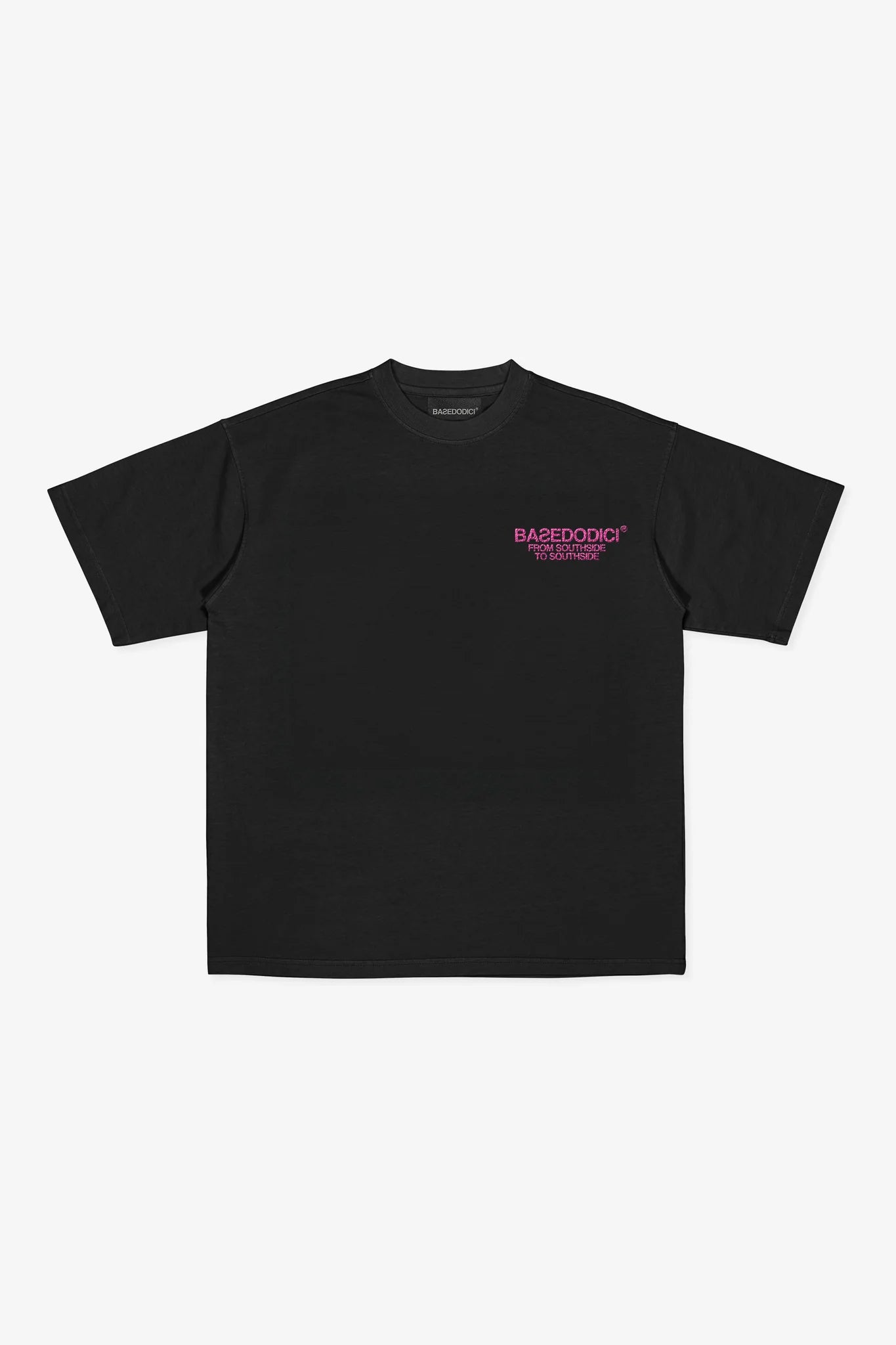 T-Shirt "AMMO" CHI'T'SAP Black/Glitter Bubble Pink