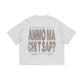 T-Shirt "AMMO" CHI'T'SAP White/Glitter