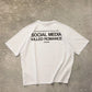 T-Shirt "KILLED ROMANCE" White