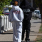 Hoodie "KILLED ROMANCE" Black/White