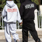 Hoodie "KILLED ROMANCE" Black/White