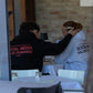 Hoodie "KILLED ROMANCE" Black/Red