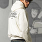 Hoodie "KILLED ROMANCE" White/Black