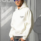 Hoodie "KILLED ROMANCE" White/Black