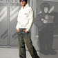 Hoodie "KILLED ROMANCE" White/Black