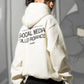 Hoodie "KILLED ROMANCE" White/Black