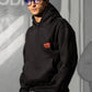 Hoodie "KILLED ROMANCE" Black/Red