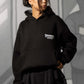Hoodie "KILLED ROMANCE" Black/White