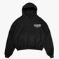 Hoodie "KILLED ROMANCE" Black/White