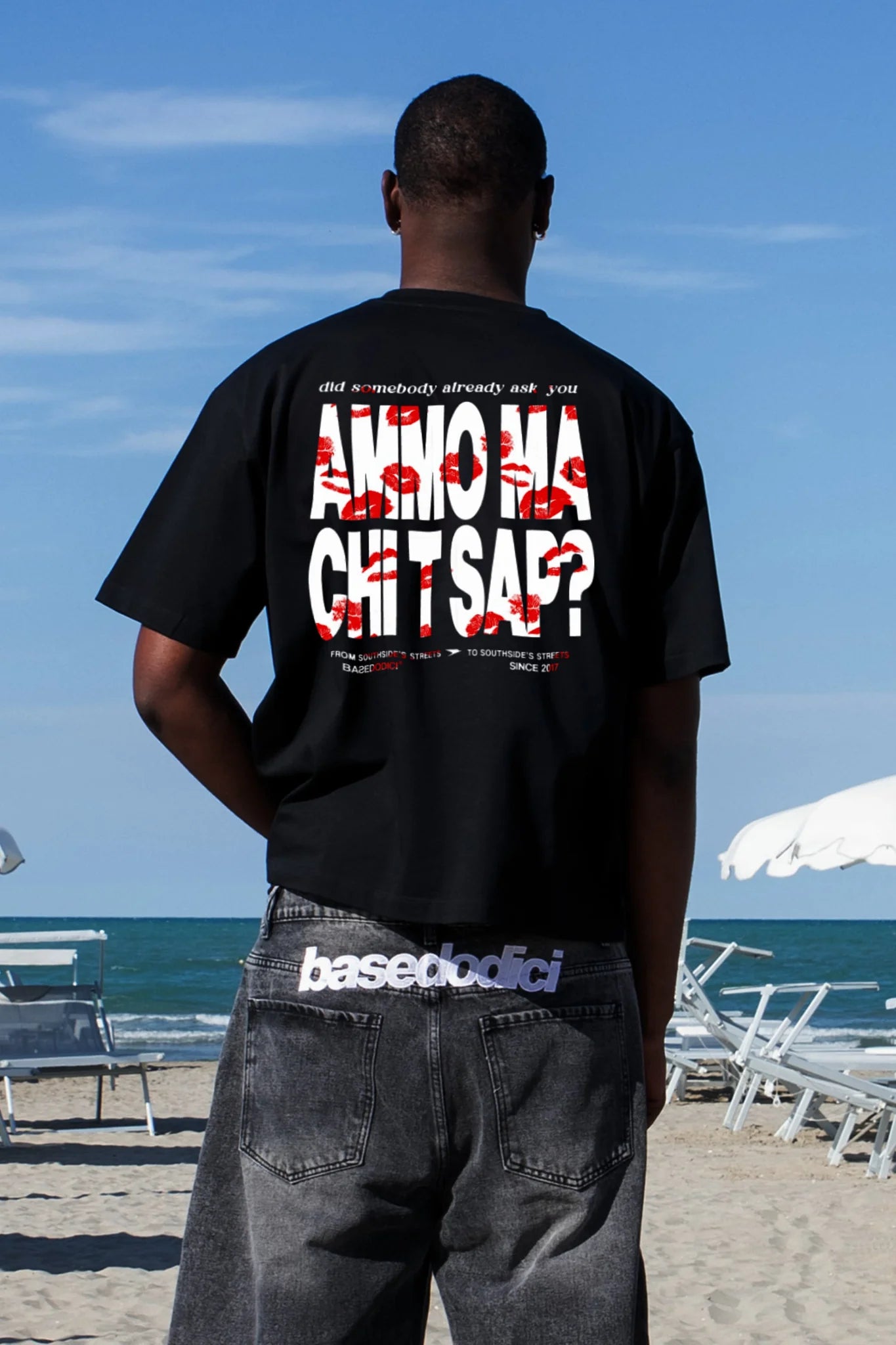 T-Shirt "AMMO" CHI'T'SAP Black/Kiss