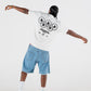 T-Shirt "CRUEL SEASON" Italiano White