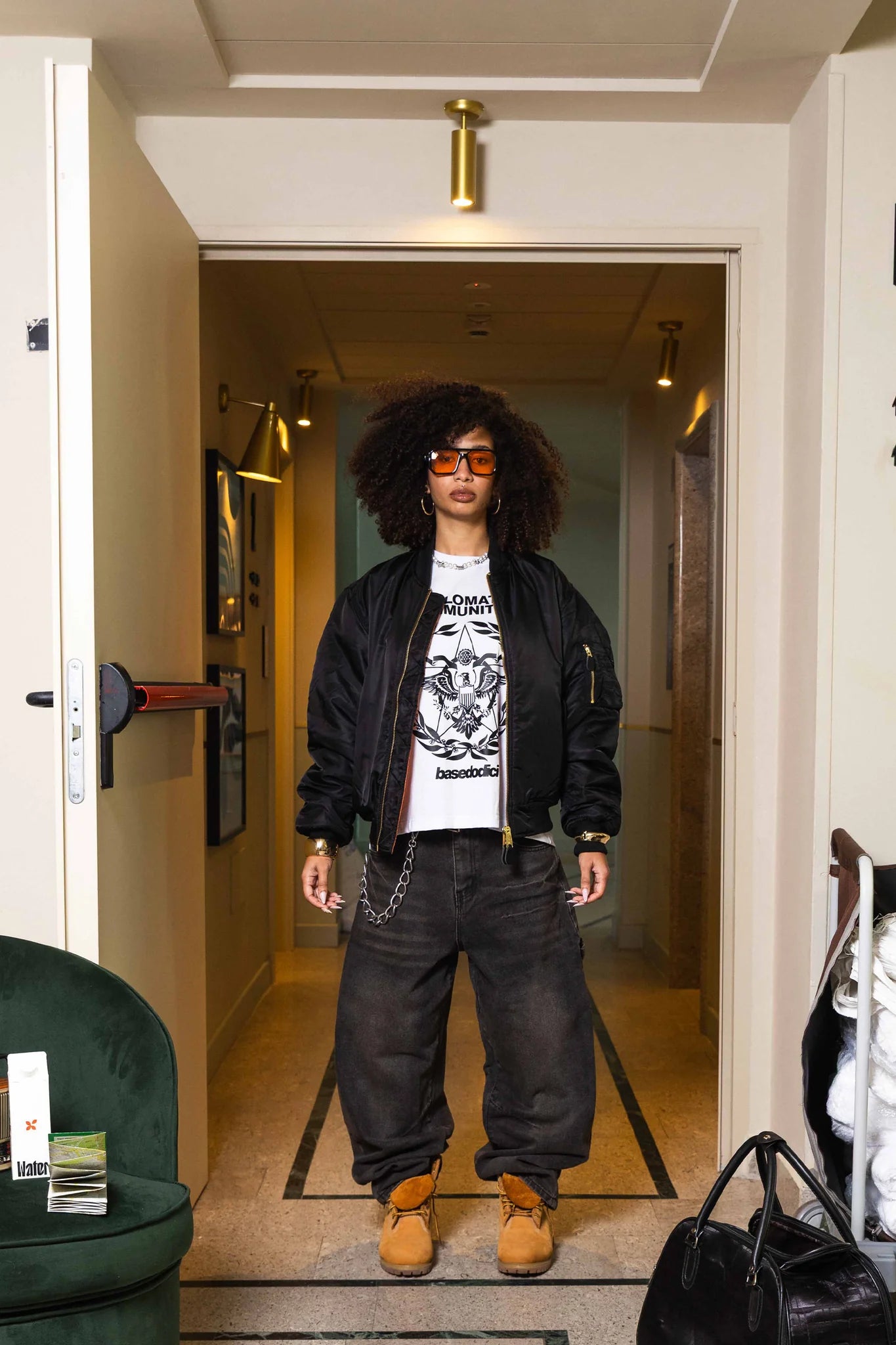 Work Denim "WORLD TOUR" Diplomatic Black Raw