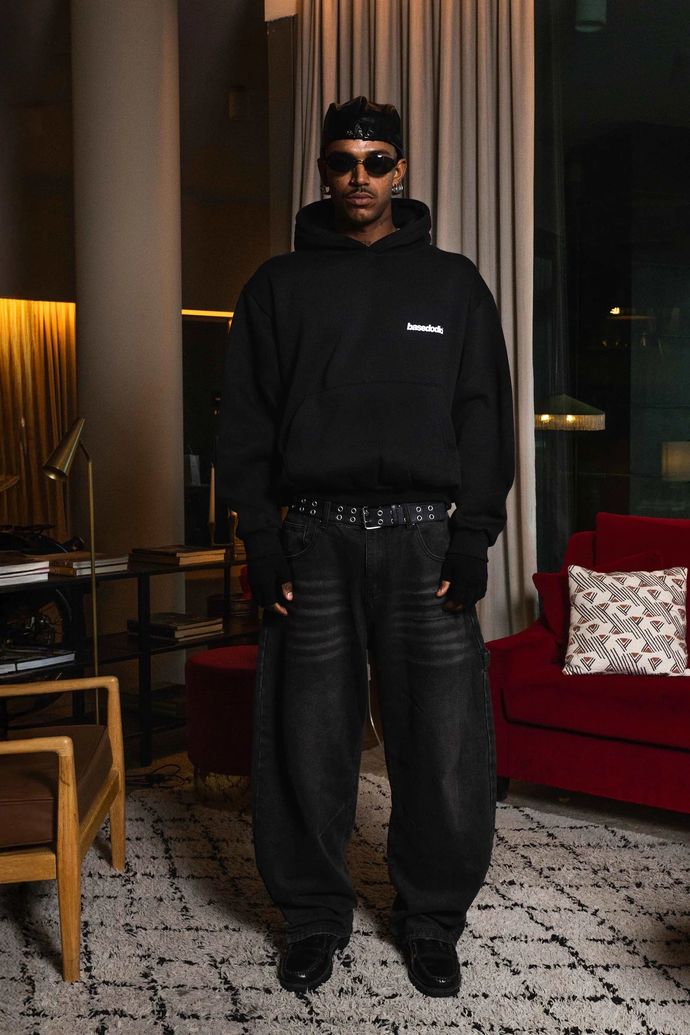 Work Denim "WORLD TOUR" Diplomatic Black Raw