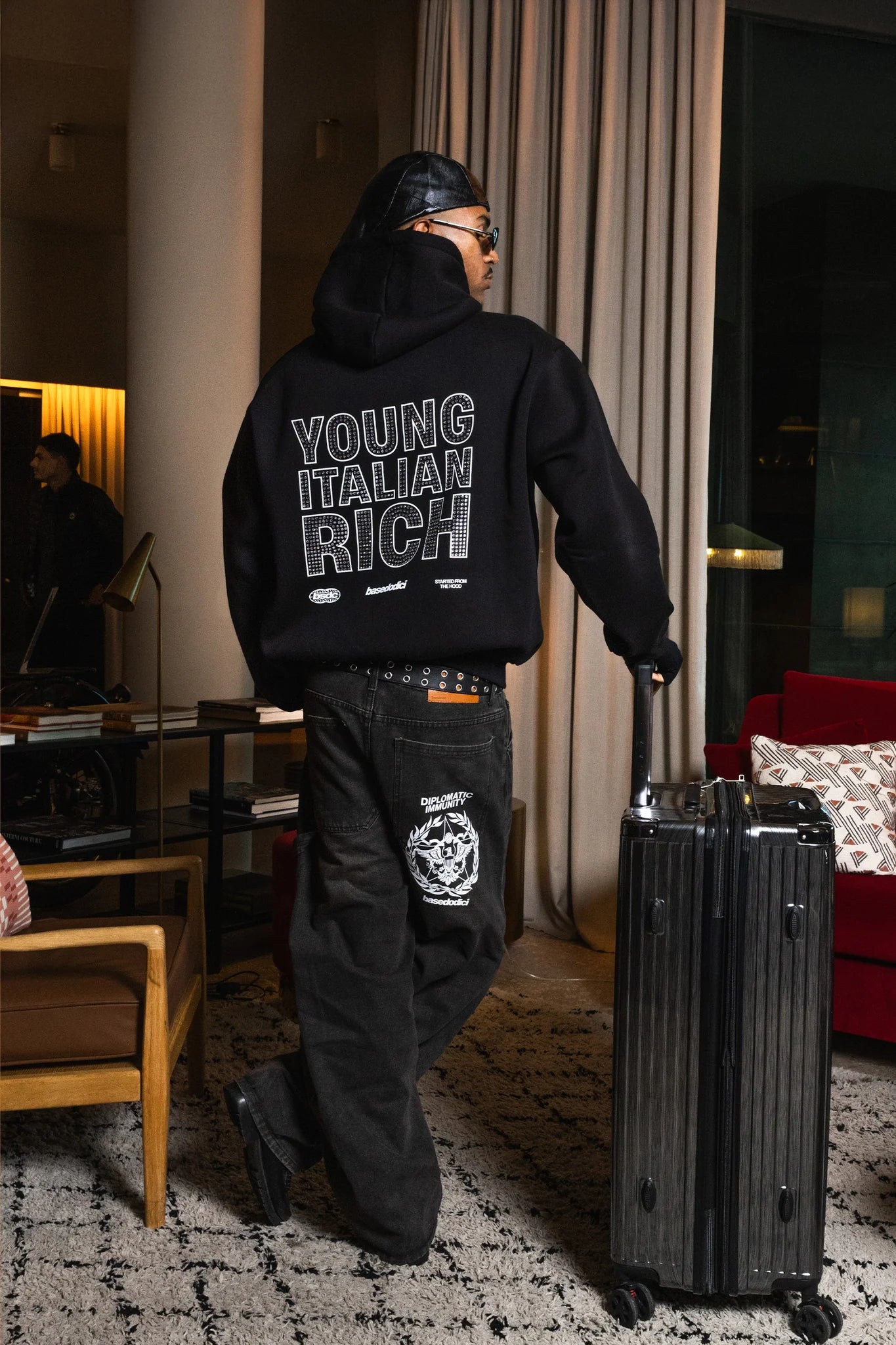 Work Denim "WORLD TOUR" Diplomatic Black Raw