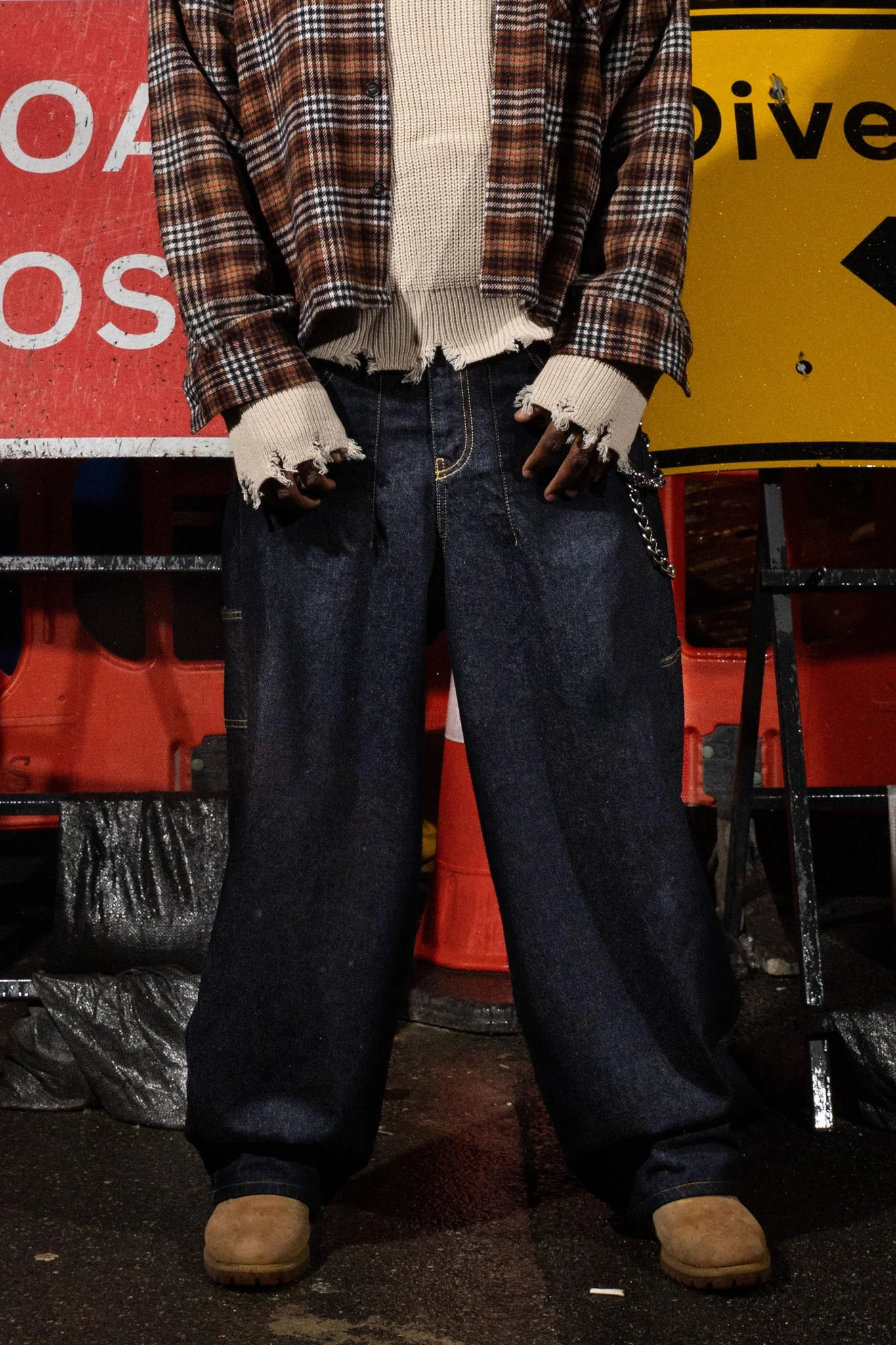 Work Denim "RUDEBOY LDN" Blue Raw