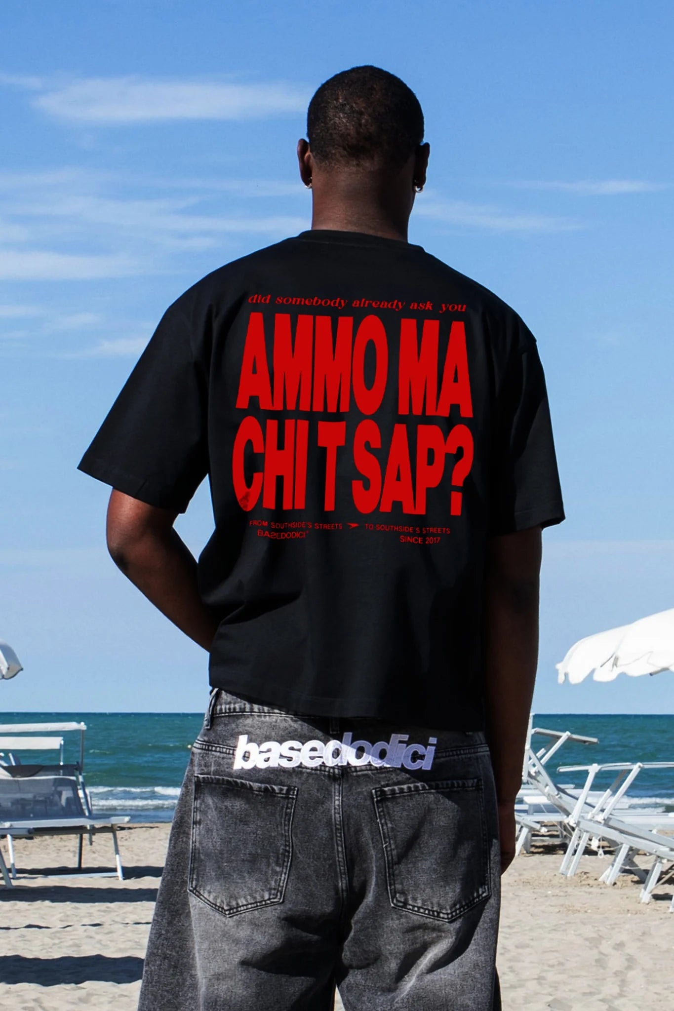 T-Shirt "AMMO" CHI'T'SAP Black/Red