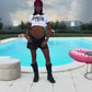 Baby Tee "DIVA" Brunettes White