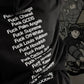 Hoodie "COMFY" FCK Black