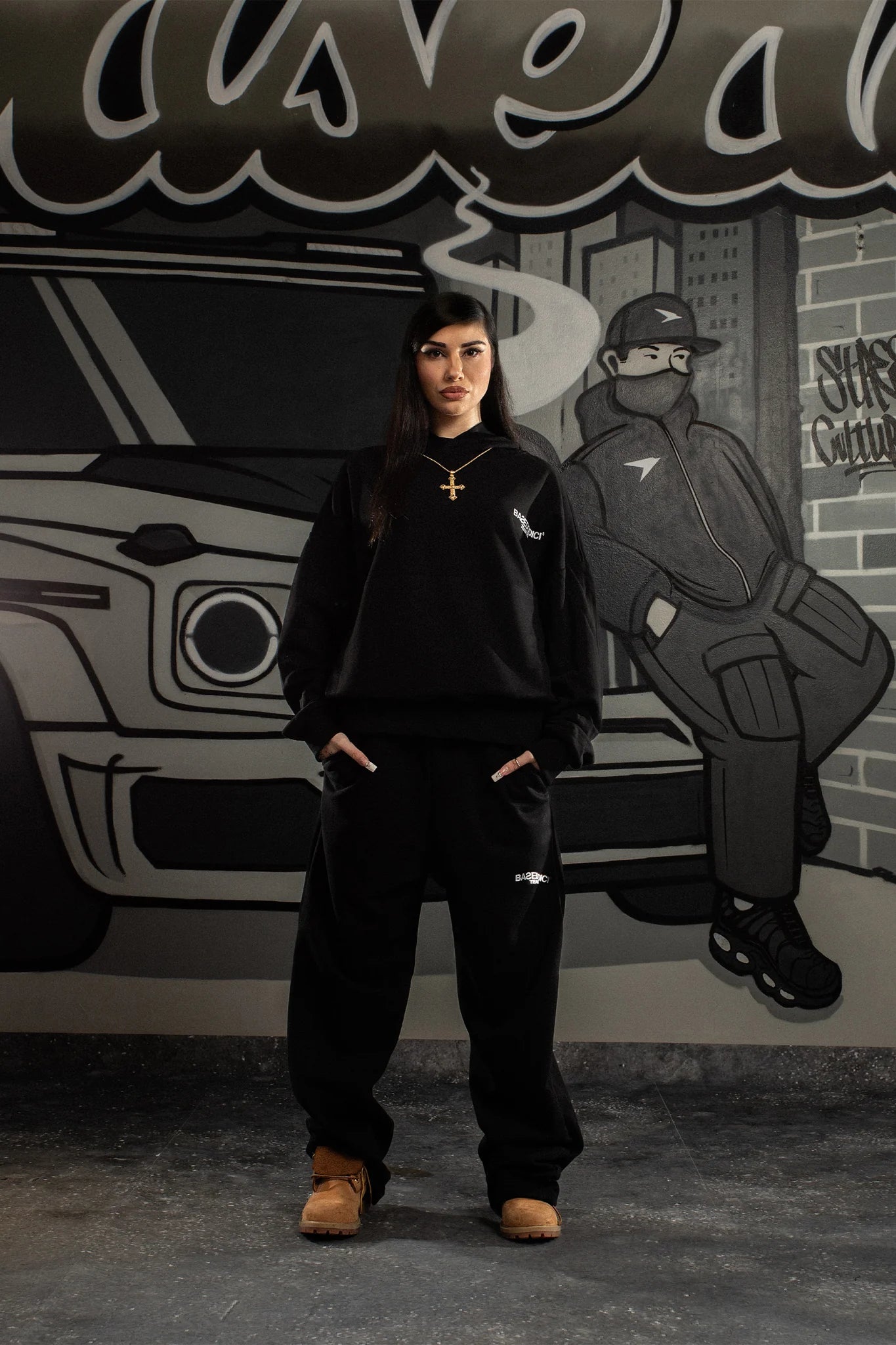 Hoodie "COMFY" Team012 Black